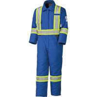 5522A High Visibility FR Rated & Arc Rated Safety Coveralls, Size 2X-Large, Royal Blue, 58 cal/cm² Kelford