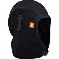 564A Flame Resistant Quilted Hardhat Liner, Black, Cotton Kelford