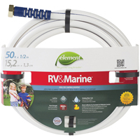 Element™ Marine & RV Water Hoses, PVC, 1/2" dia. x 50' NJ417 | Kelford