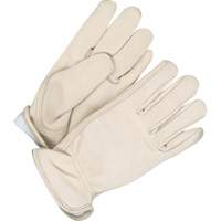 Ladies Insulated Driver Gloves, 8, Grain Cowhide Palm, Fleece Inner Lining Kelford