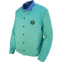 Veste de soudage Gander Brand Banox FR, Coton/Cuir, 2T-Grand, Vert Kelford