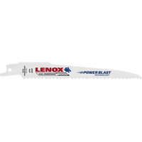 Wood Reciprocating Saw Blade, Bi-Metal, 6 TPI, 6" L x 3/4" W Kelford