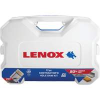 Ensemble de scies-cloches d'entrepreneur Speed Slot, 17 morceaux Kelford