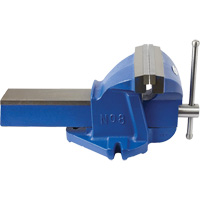 Mechanic's Vise, 8" Jaw Width, 4" Throat Depth Kelford