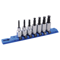 Metric Ball Nose Socket Set, 7 Pcs Kelford