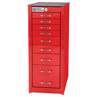 PRO+ Series Right-Side Rider, 8 Drawers, 15" W x 19" D x 36-1/2" H, Red NJH110 | Kelford