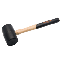 Maillet en caoutchouc, 1 lb, Prise en Bois, 11-3/4" lo Kelford