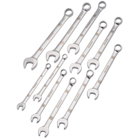 Wrench Set, Combination, 11 Pieces, Metric Kelford