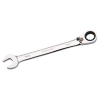 Reversible Combination Ratcheting Wrench, 12 Point, 8mm, Chrome Finish NJI096 | Kelford