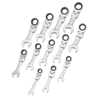 Stubby Wrench Set, Combination, 12 Pieces, Metric NJI105 | Kelford