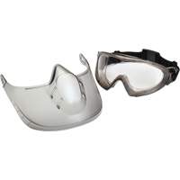 Capstone&reg; Shield Safety Goggles with Removable Faceshield, Clear Lens, Anti-Fog, Direct/Closed Vent Kelford
