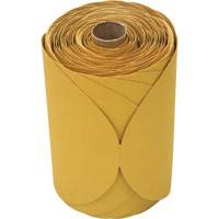 Stikit Gold Disc Roll, 6" Dia., 120 Grit, Aluminum Oxide Kelford