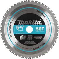 Carbide-Tipped Saw Blade, 5-3/8", 50 Teeth, Metal Use Kelford