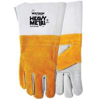 Cow Town Flame-Resistant Gloves, Split Cowhide, Size Large Kelford