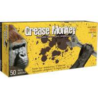 Grease Monkey&reg; Gloves, Large, Nitrile, 8-mil, Powder-Free, Black Kelford