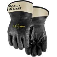 Gants enduits Pigs in a Blanket, Taille unique, R&ecirc;vetement Nitrile/PVC Kelford