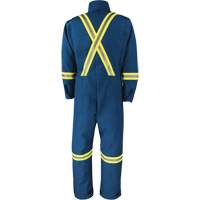 Combinaison de luxe Dupont Nomex IIIA, Taille 3T-Grand (grande taille), Bleu royal, 6 cal/cm² Kelford