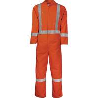 Westex UltraSoft&reg; Unlined Contractor Coveralls, Size 2X-Large, Orange, 8.7 cal/cm² Kelford