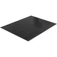 Wide Rib Matting, Runner, 4' x 75' x 1/8", Black Kelford