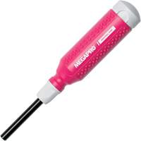 Original Pink 15-in-1 Multi-Bit Screwdriver, 8-37/50" L, Textured Handle Kelford