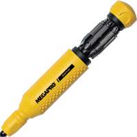 Original SHAFTLOK 15-in-1 Multi-Bit Screwdriver, 8-37/50" L, Textured Handle Kelford
