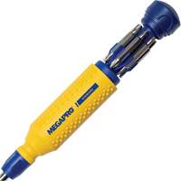 Original Stainless Steel 15-in-1 Multi-Bit Screwdriver, 8-37/50" L, Textured Handle Kelford
