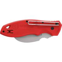 FastBack™ Hawk Bill Folding Knife, 2-1/4" Blade, Stainless Steel Blade, Plastic Handle NKB804 | Kelford