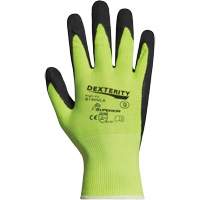 Dexterity&reg; Coated Gloves, 10, Latex Coating, 13 Gauge, Polyester Shell Kelford