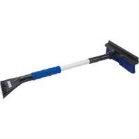 Snow Brush, Telescopic, Polypropylene Blade, 32-1/2" Long, Blue Kelford