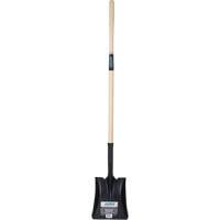 Square Point Shovel, Hardwood, Tempered Steel Blade, Straight Handle, 48" Long NN246 | Kelford