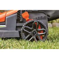 Lawn Mower with Comfort Grip Handle, Push Walk-Behind, Electric, 15" Cutting Width NO657 | Kelford