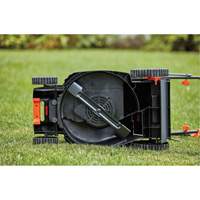 Lawn Mower with Comfort Grip Handle, Push Walk-Behind, Electric, 17" Cutting Width NO658 | Kelford