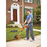 3-in-1 Compact Mower, Push Walk-Behind, Electric, 12" Cutting Width Kelford