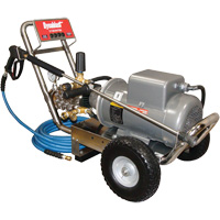 Hot & Cold Water Pressure Washer with Time Delay Shutdown, Electric, 500 psi, 4 GPM NO919 | Kelford