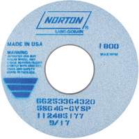 Tool Room Wheel, Type 01, Ceramic Alumina, 14" x 1-1/2" Kelford