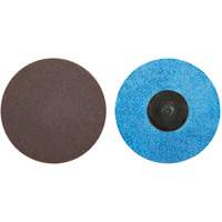 Quick-Change Cloth Disc, 3" Dia., 36 Grit, Aluminum Oxide Kelford