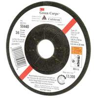 Green Corps Flexible Grinding Wheel, 4-1/2" x 1/8", 7/8" Arbor, Ceramic, Type 27 Kelford