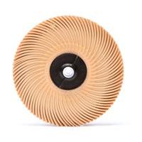 Scotch-Brite™ Radial Bristle Disc, Aluminum Oxide, 6 Micron Grit, 3" Dia. NS919 | Kelford