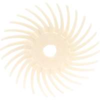 Scotch-Brite Radial Bristle Disc SR, Ceramic, 3" Dia. Kelford