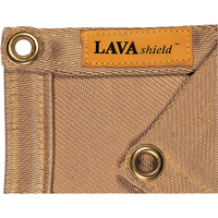 Couverture pour soudage en silice de 18 oz Lavashield, 3' la x 3' lo, R&eacute;sistance &agrave; la temp. 1472°F(800°C) Kelford