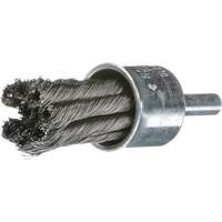Knot Wire End Brush, 1" Dia., 0.02" Wire Dia., 1/4" Shank BX358 | Kelford