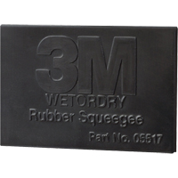 Wetordry™ Rubber Squeegee, 3", Rubber NT988 | Kelford