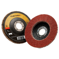 Cubitron II Flap Disc 967A, 5" x 7/8", Type 29, 40+ Grit, Ceramic Kelford