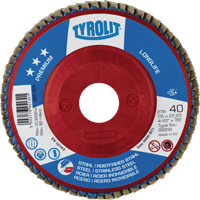 Long Life Flap Disc, 4-1/2" x 7/8", Type 27, 40 Grit, Zirconium Kelford