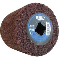 Pro-Line Surface Conditioning Drum, 4" Dia. x 4" W, 3/4" Arbor, Medium Grit, Aluminum Oxide Kelford