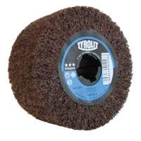 Pro-Line Surface Conditioning Drum, 4" Dia. x 2" W, 3/4" Arbor, Medium Grit, Aluminum Oxide Kelford