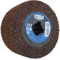 Pro-Line Surface Conditioning Drum, 4" Dia. x 2" W, 3/4" Arbor, Fine Grit, Aluminum Oxide Kelford