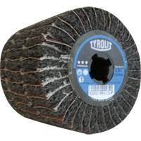 Pro-Line Surface Conditioning Drum, 4" Dia. x 4" W, 3/4" Arbor, 80 Grit, Aluminum Oxide Kelford