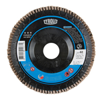 Flap Disc, 4-1/2" x 7/8", Type 27, 40 Grit, Zirconium Kelford