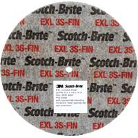 Meule unitaris&eacute;e EXL Scotch-Brite, 5" x 1/4", Arbre de 1/4", Grain de Fin, Carbure de silicium Kelford
